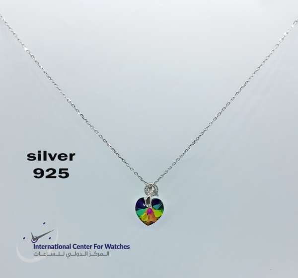 silver necklace